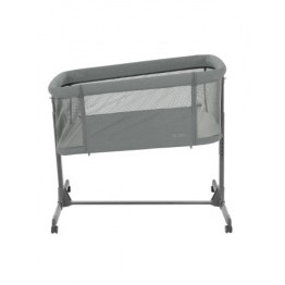 Kikka Boo Λίκνο Noah με Στρώμα και Πλαϊνό Άνοιγμα Dark Grey 31003020092